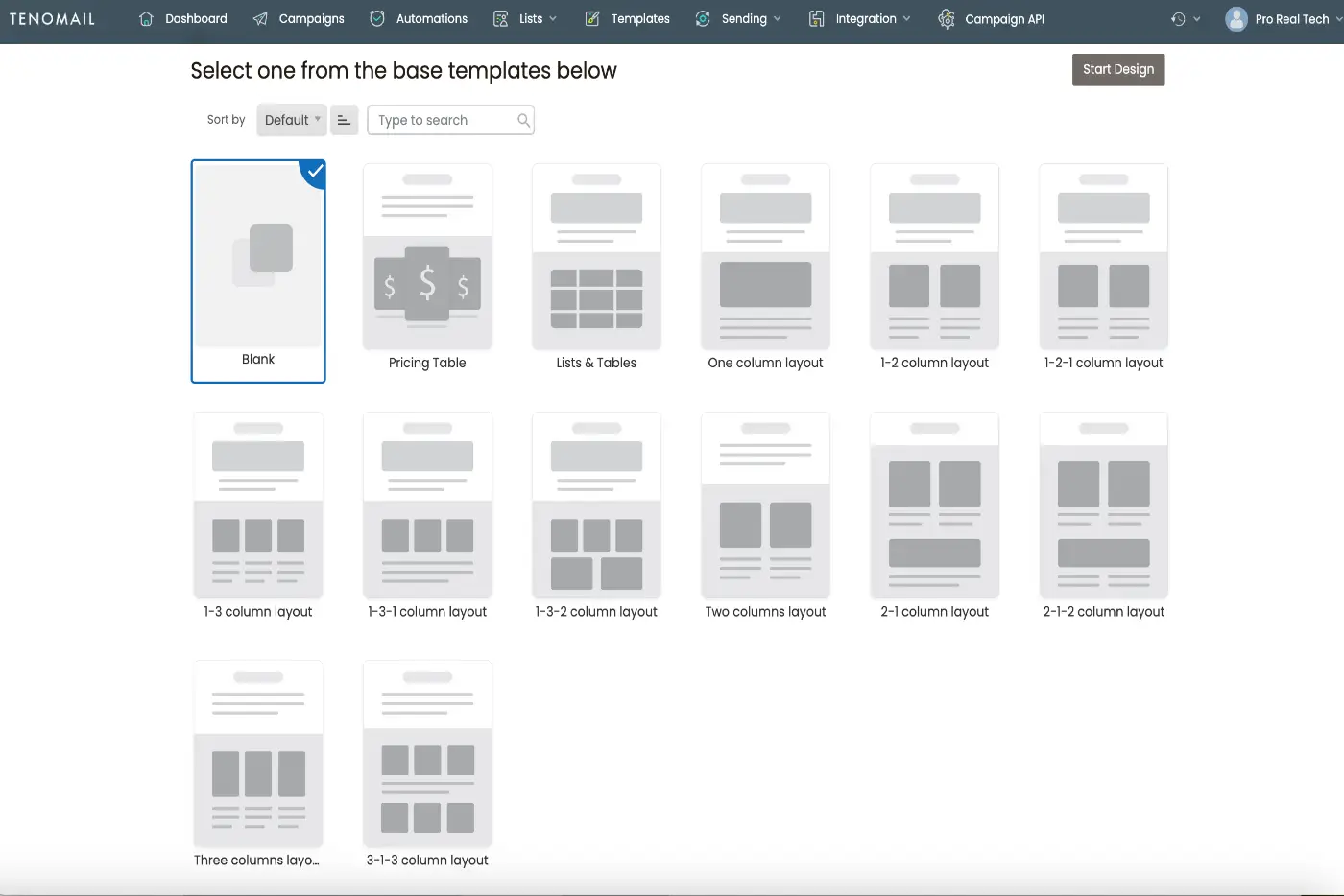 Teno Mail Newsletter Builder
