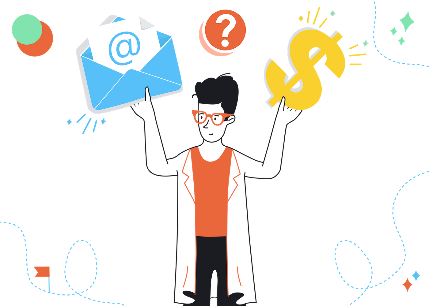 Email marketing has the highest ROI