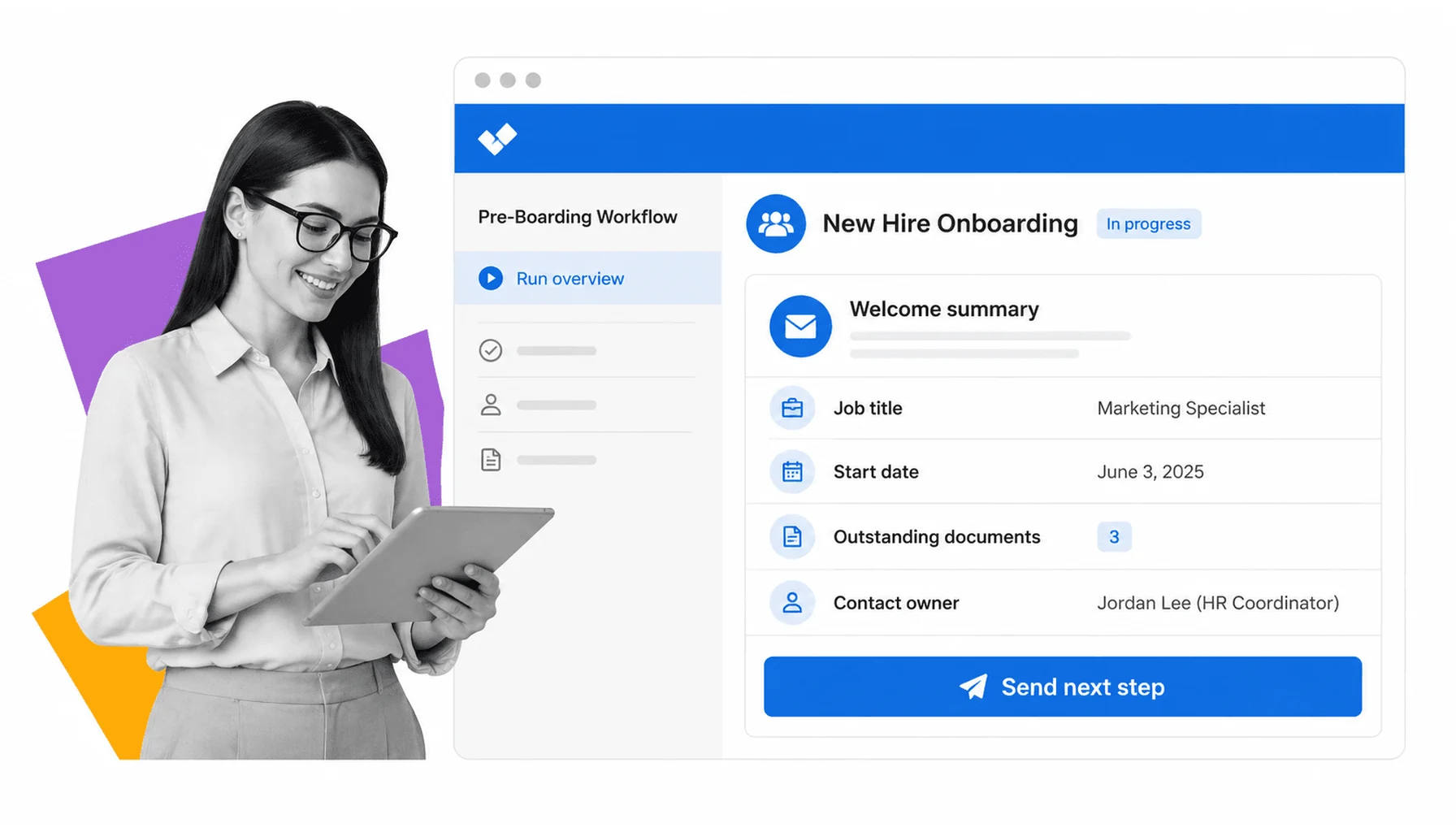Pre-Onboarding Email Template