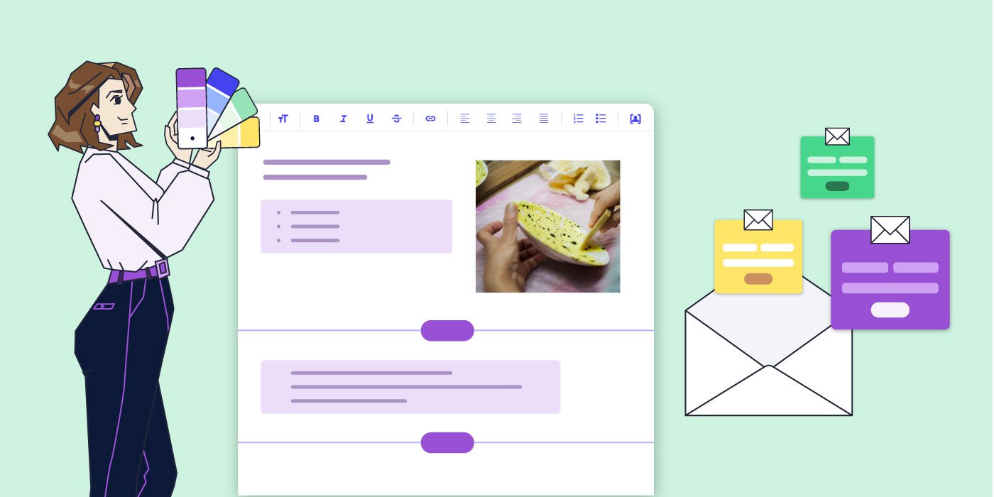 best colours to use in email marketing