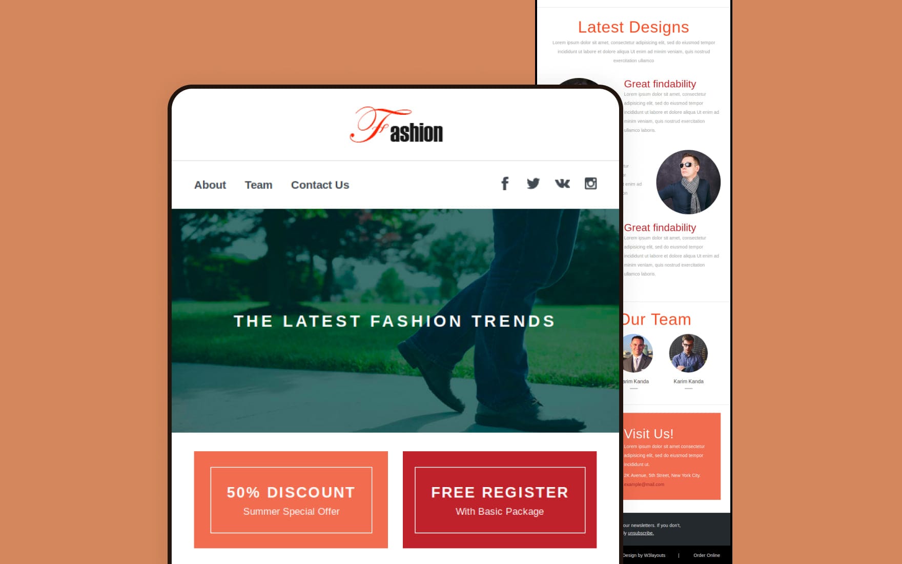 Fashion Newsletter Examples